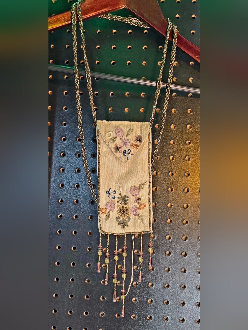 Beautiful Beaded Small Crossbody Bag